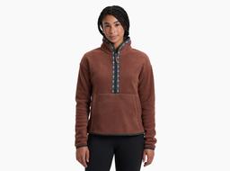 KUHL Hygge 1/2 Zip MOCHA Front