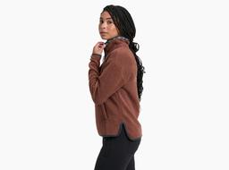 KUHL Hygge 1/2 Zip MOCHA Side 2