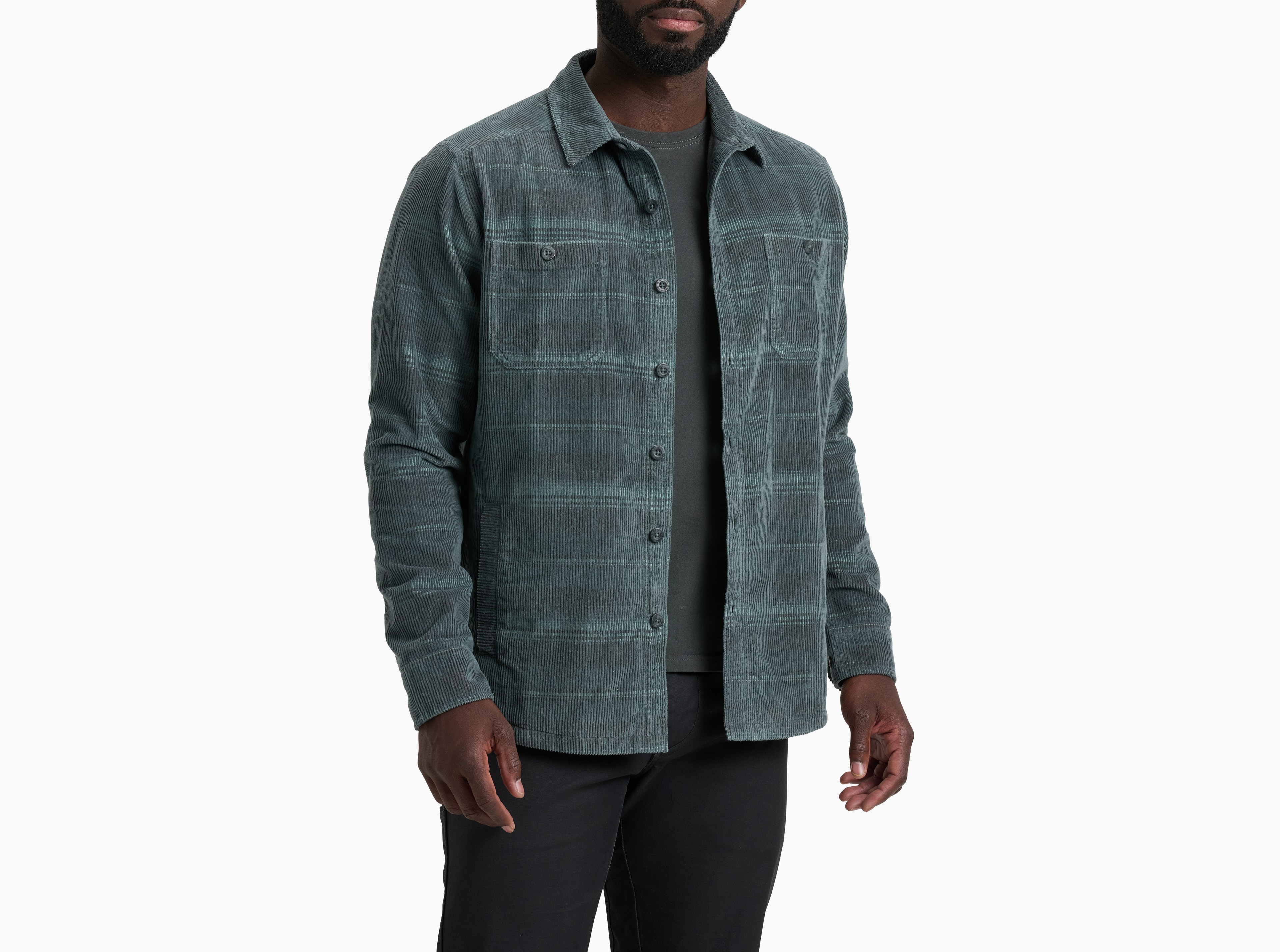 KUHL Rogue Shirt-Jac OVERCAST Front