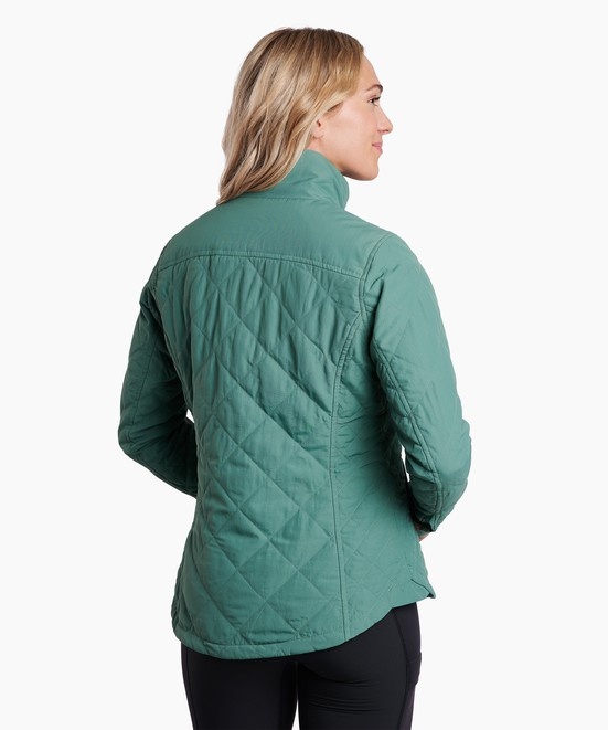 KUHL W's Stunnr Insulated Jacket Evergreen Back
