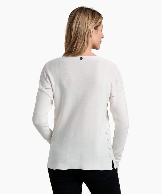 KUHL Geneva Sweater White Back