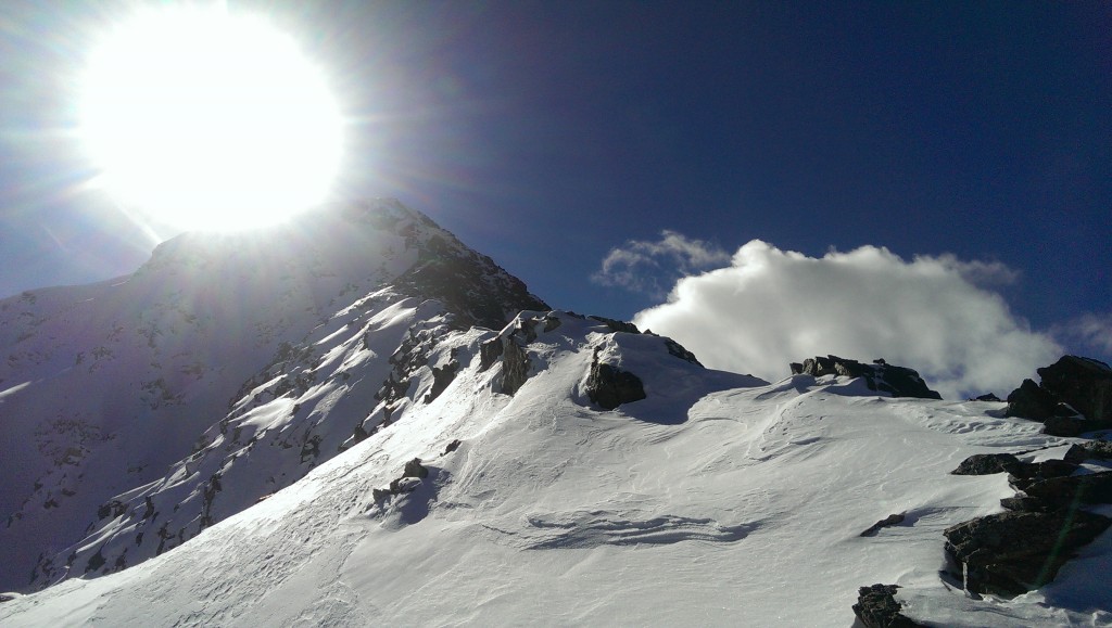 Bluebird Day on Kelso Ridge