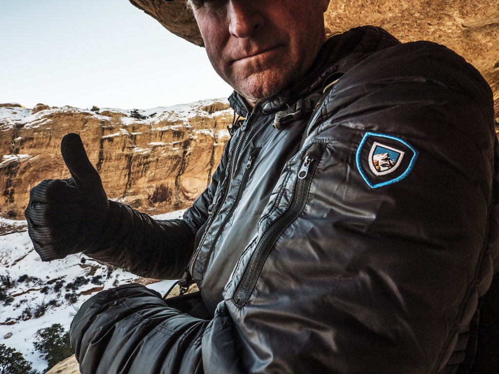 A photo of filmmaker and photographer Gary Orona while on location in wilderness.