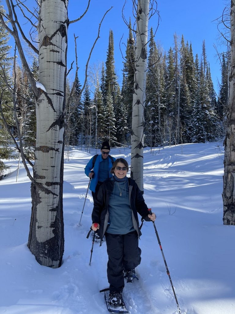 VistaVerdeRanch Snowshoeing SouthForkTrail