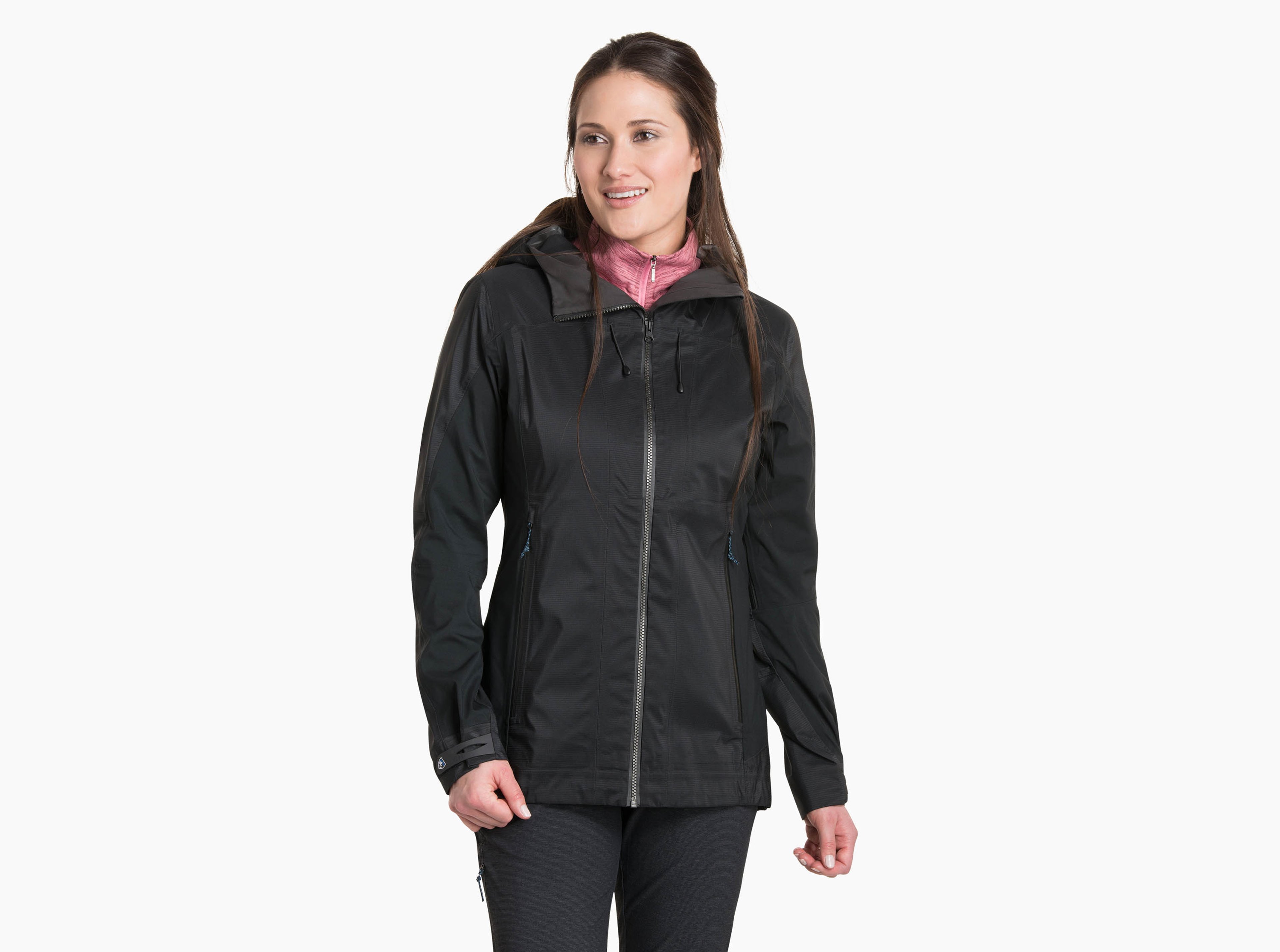 KUHL W's Deflektr Hybrid Shell RAVEN Front