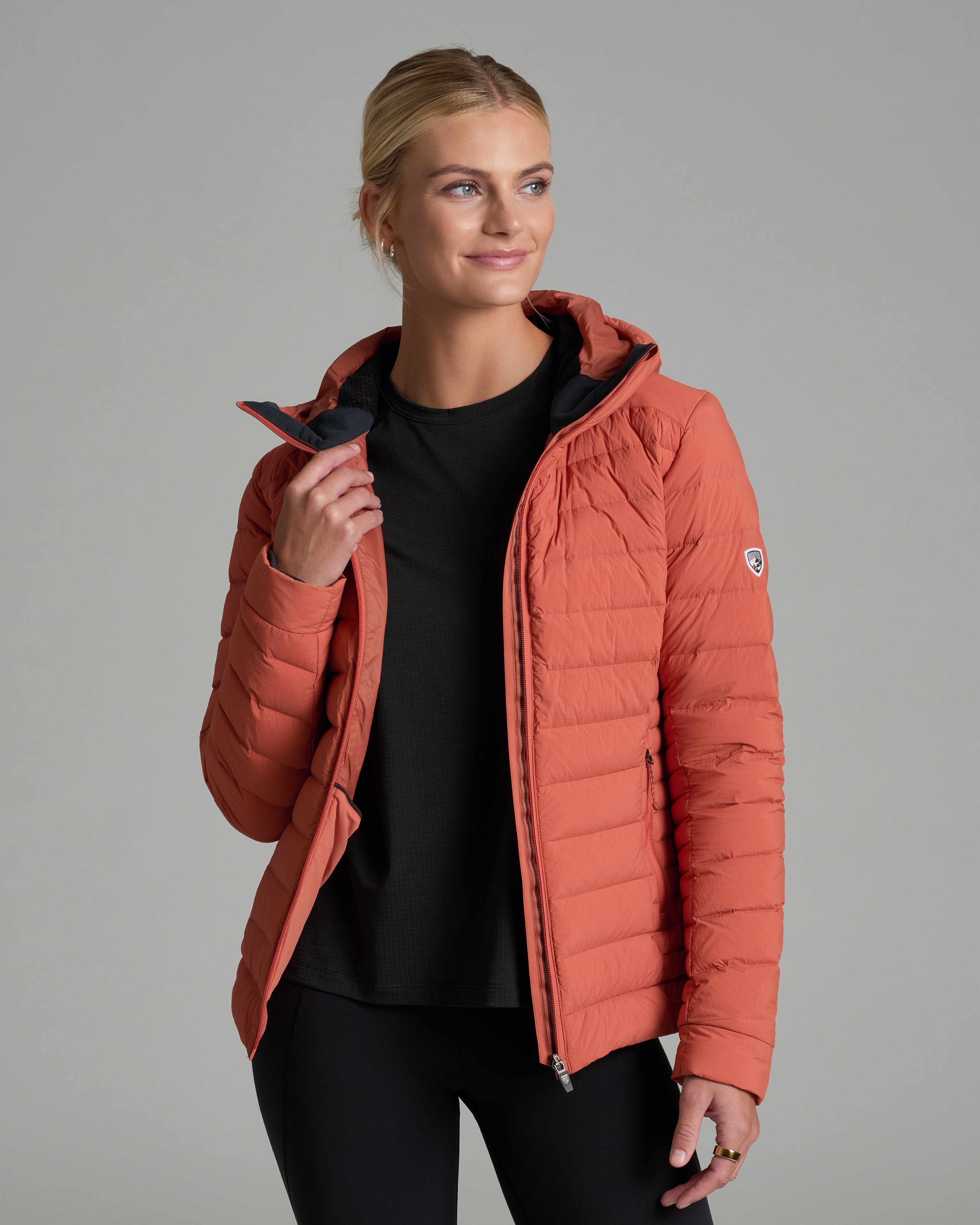 KUHL W's Spyfire Hoody REDWOOD Front