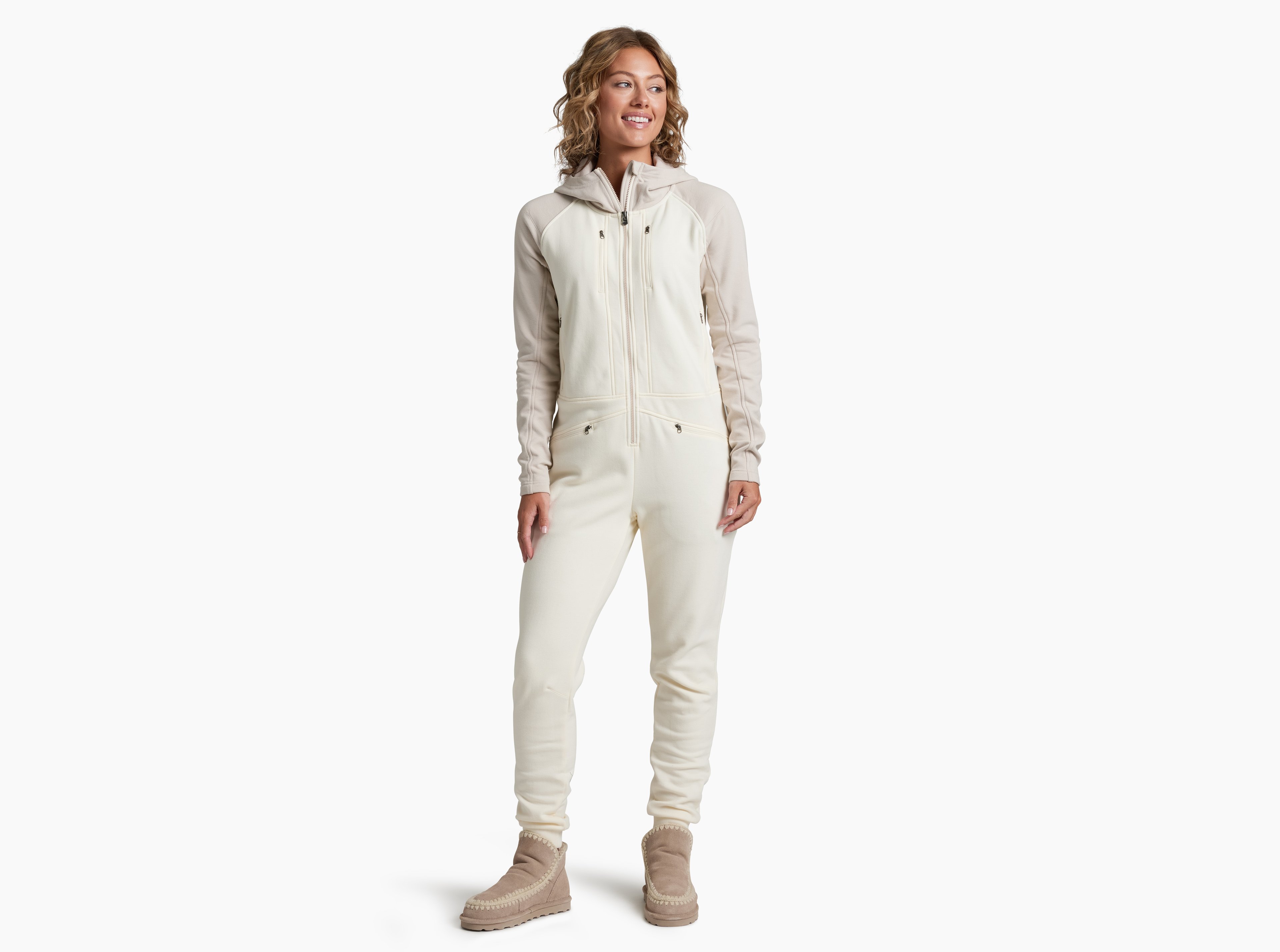 KUHL W's The Flight Suit VANILLA/MOON LIGHT Front