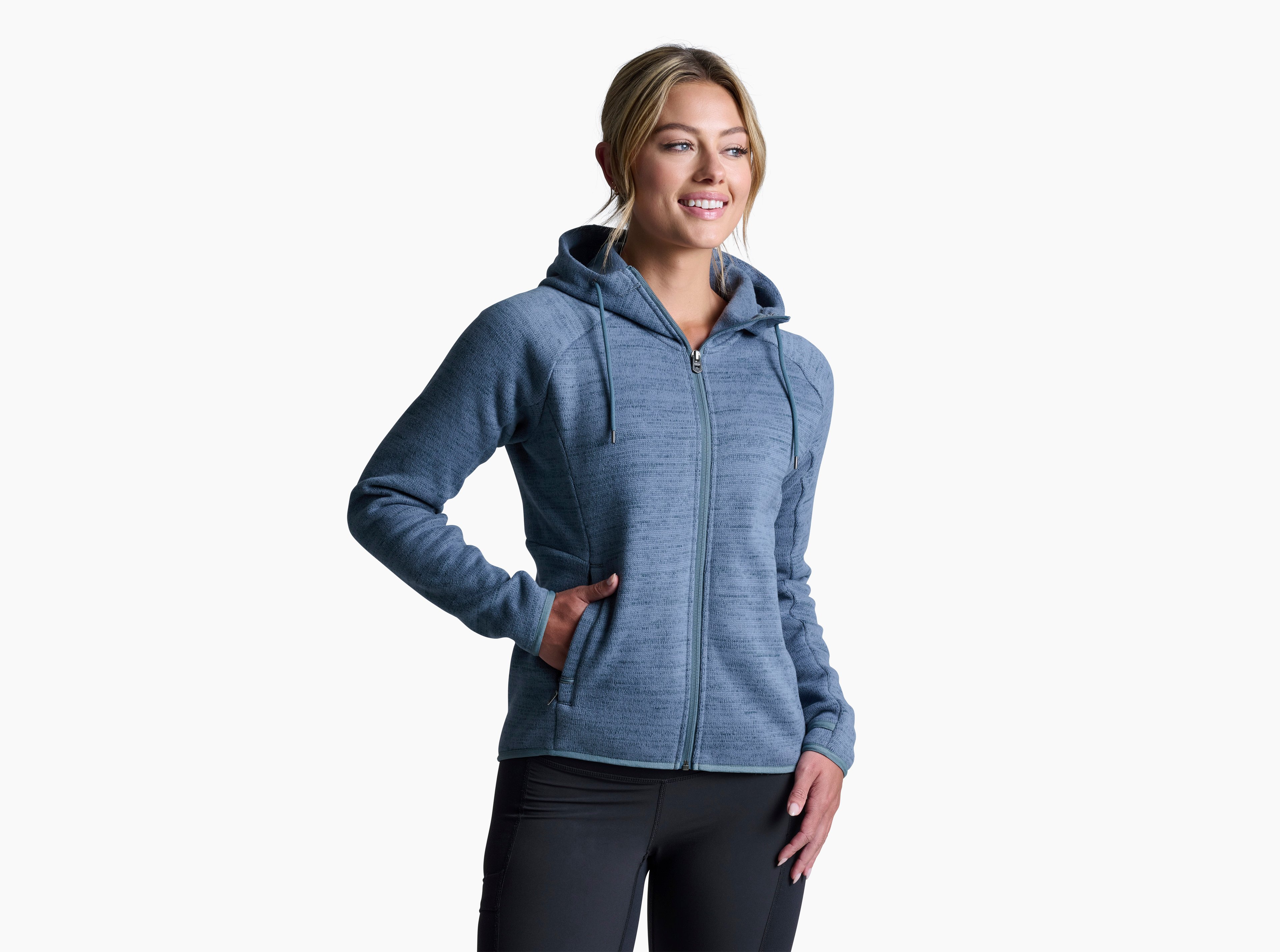 KUHL Avaline Hoody METAL BLUE Front
