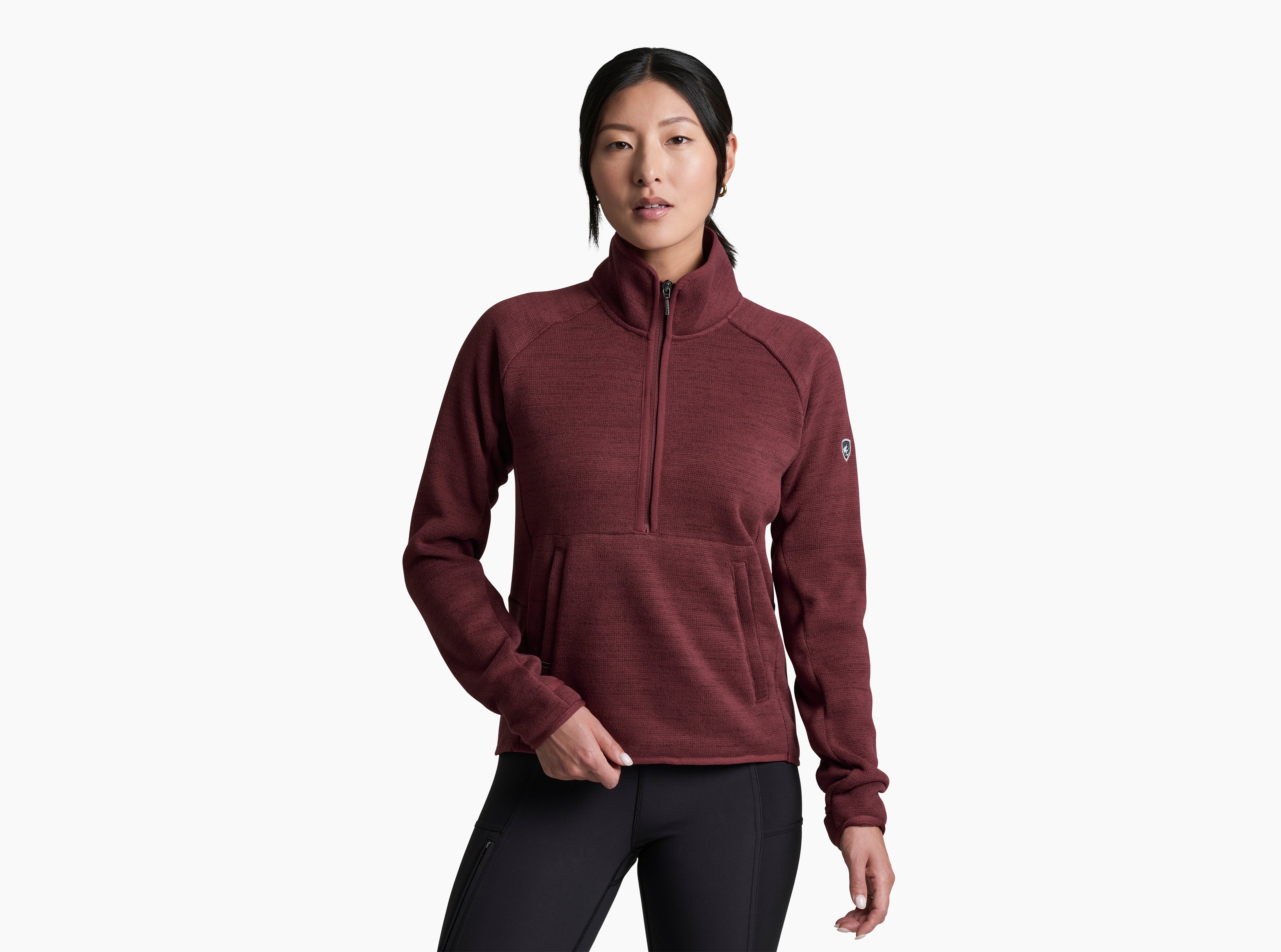 KUHL Avaline 1/4 Zip WINTER BERRY Front