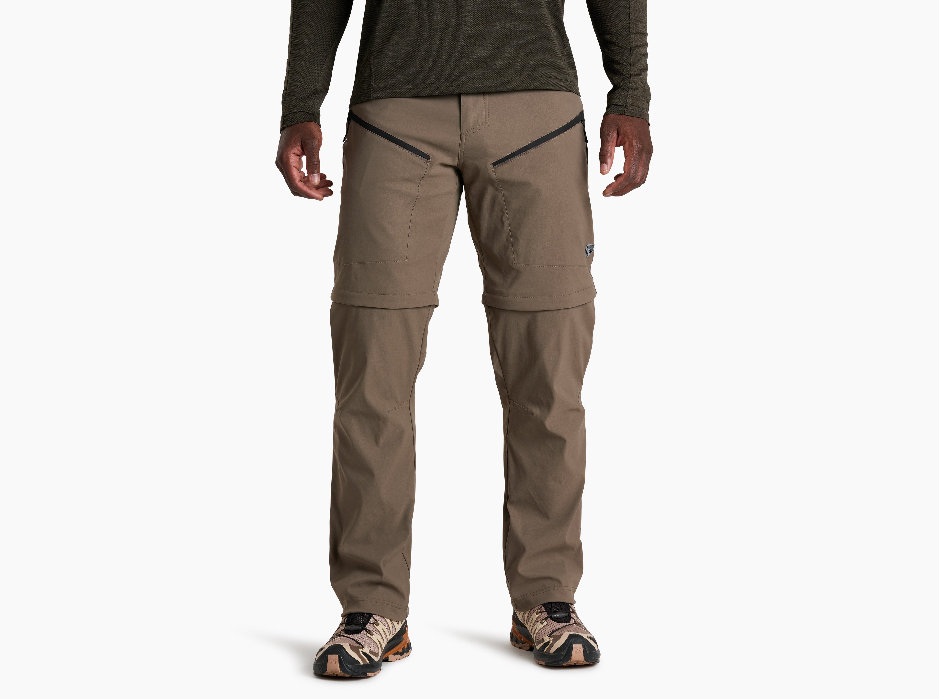 KUHL Renegade Convertible Pant KHAKI Front