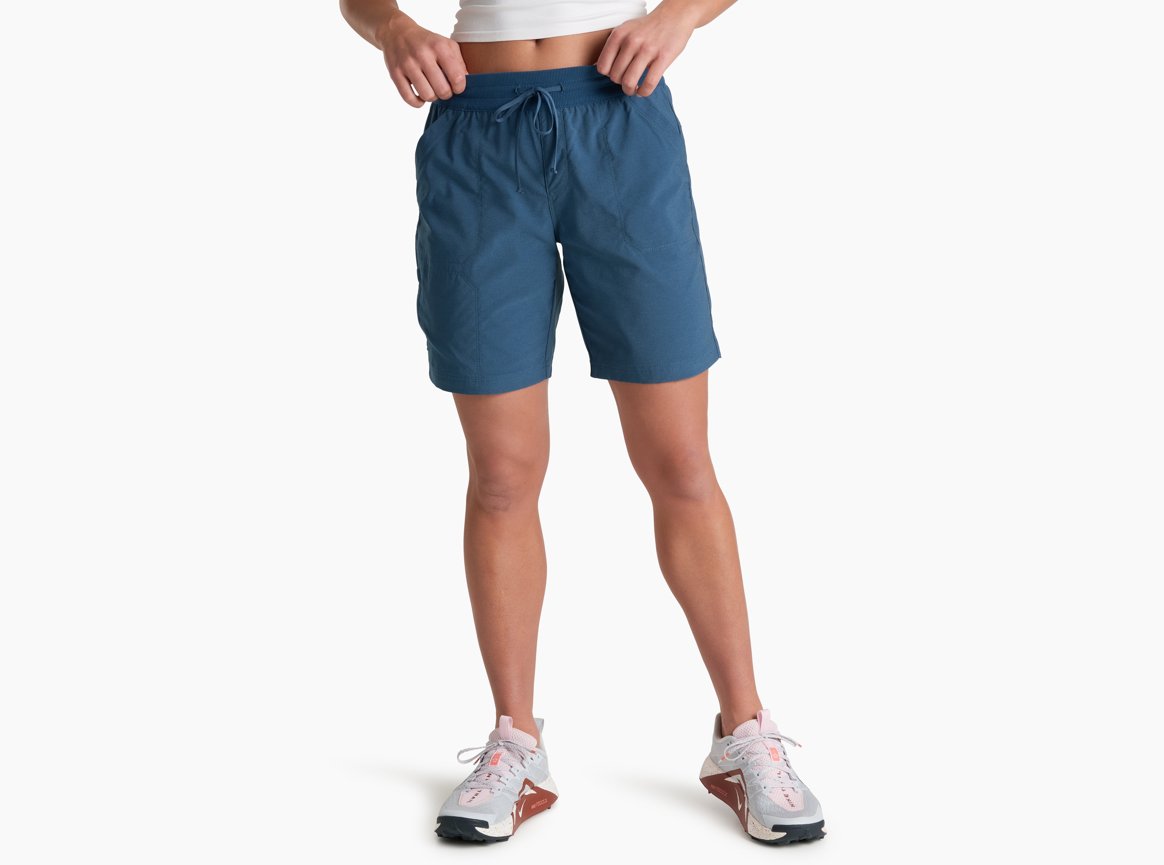 KUHL Trekr Pull On Short 8" SEAPORT Front