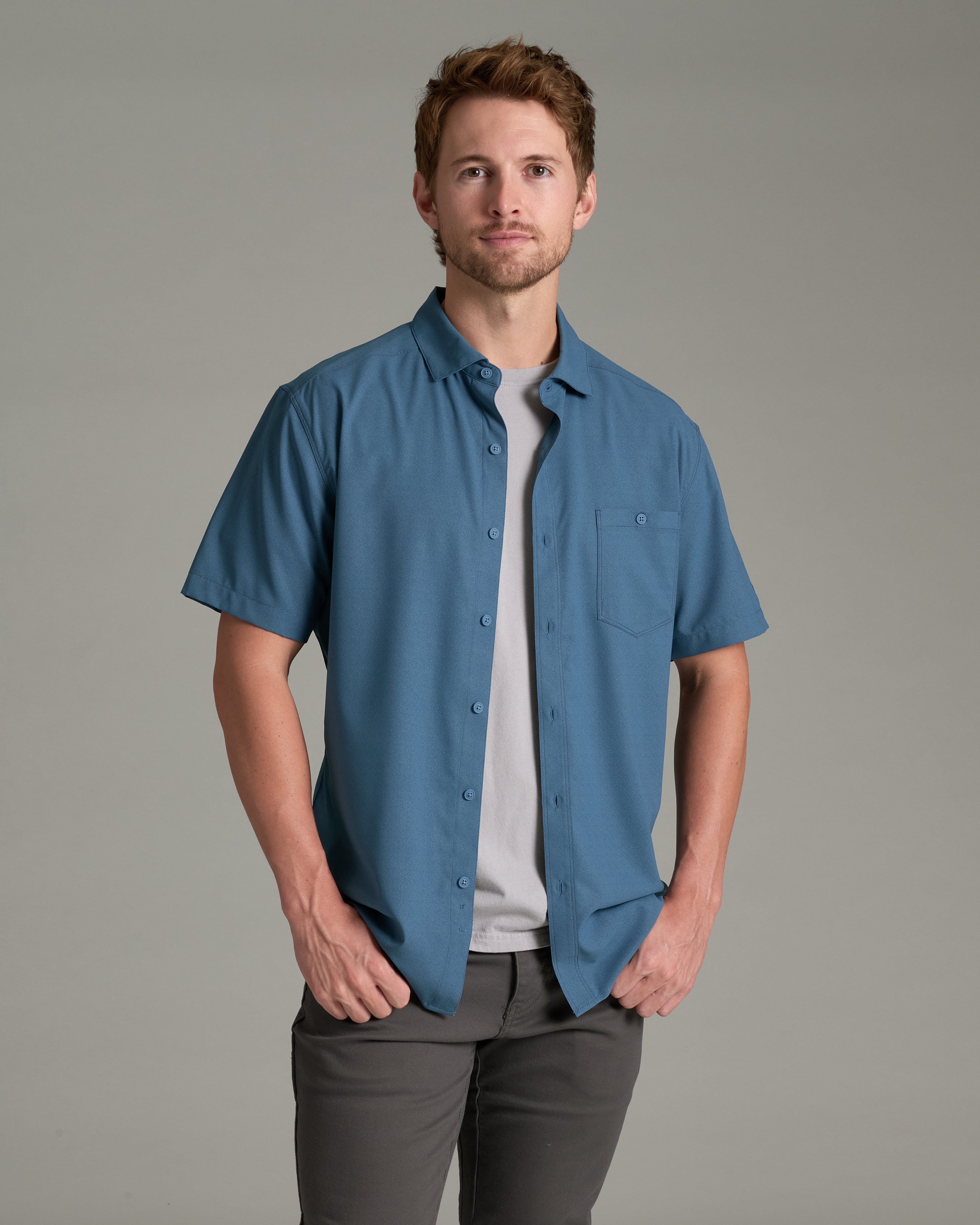 KUHL Persuadr SS FADED DENIM Front