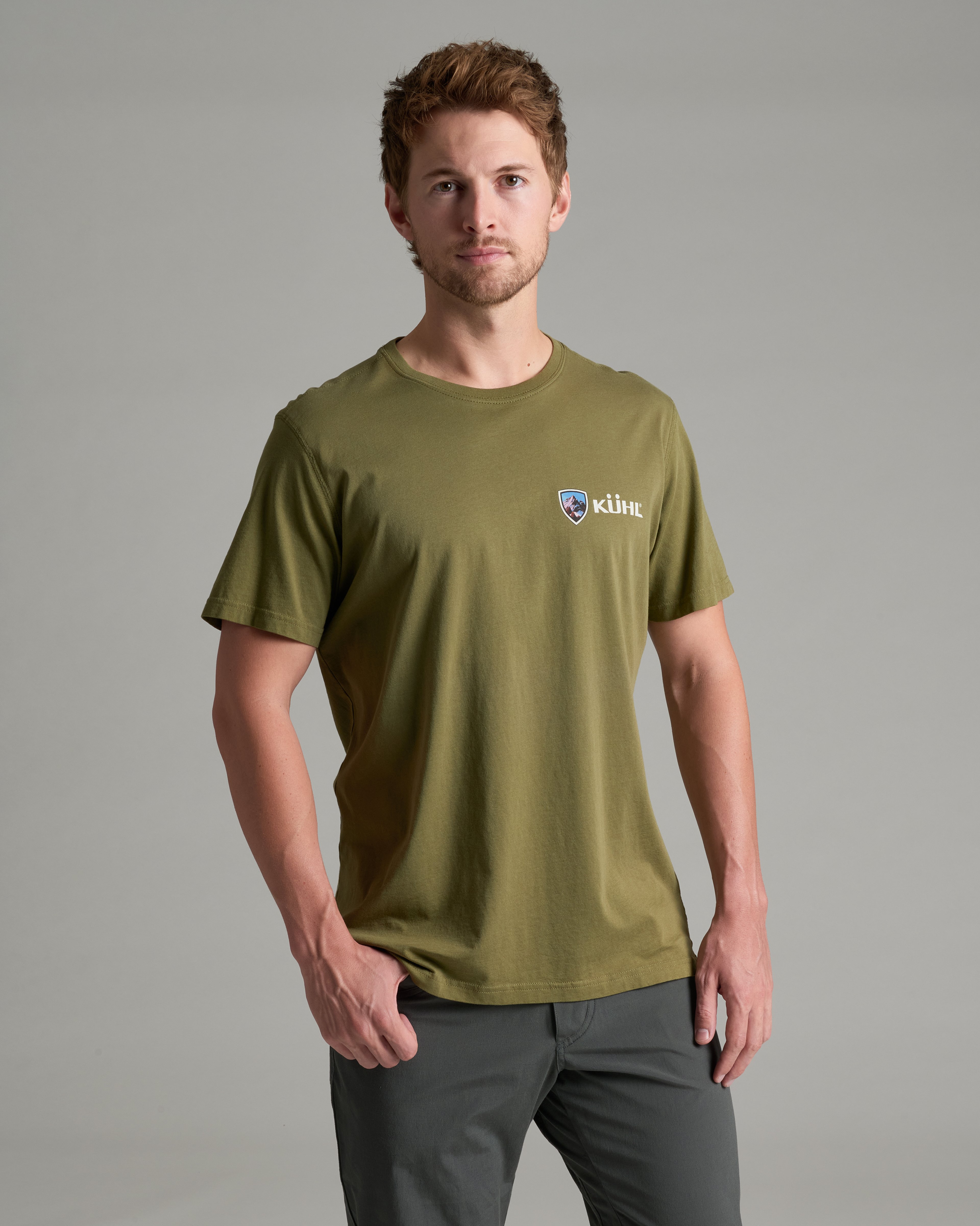 KUHL Mountain T SMOKED OLIVE Front
