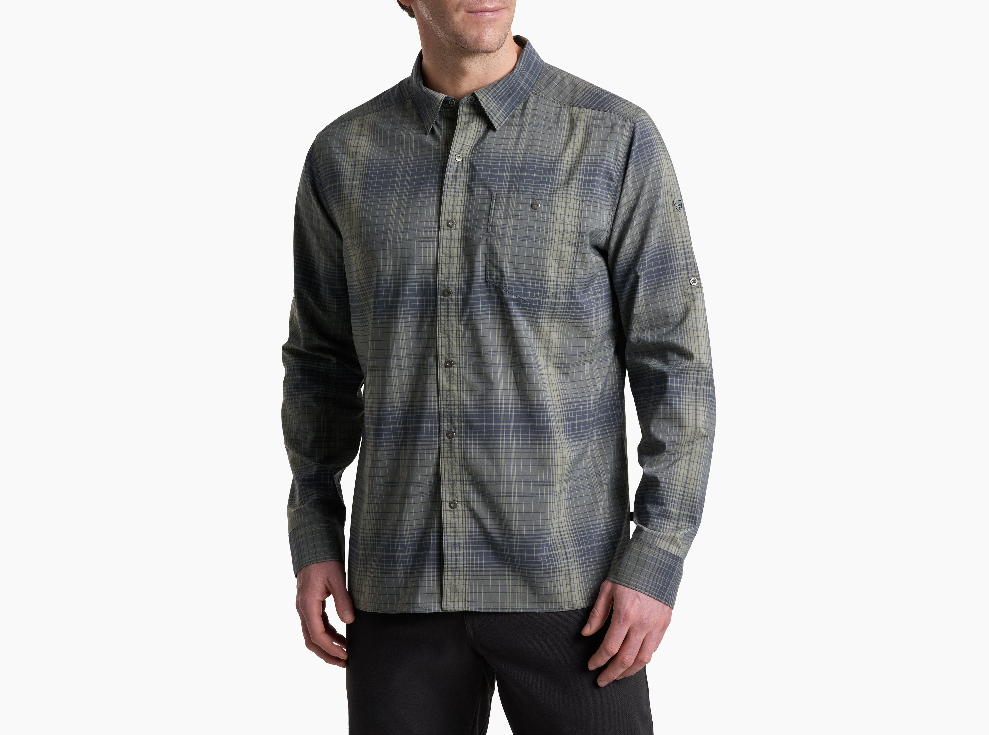KUHL Response LS Tall HURRICANE GREY Front