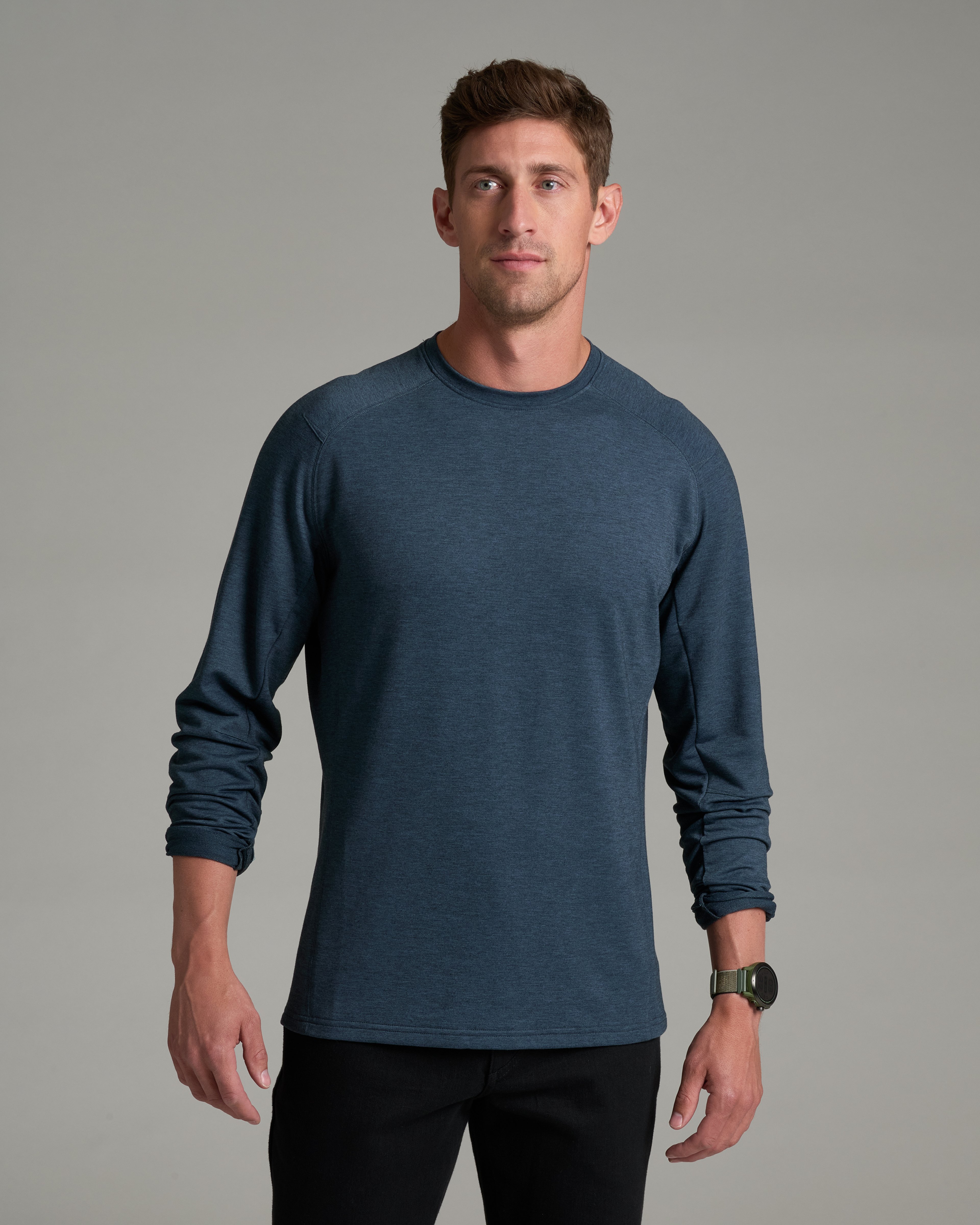 KUHL Influx LS STORM BLUE Front