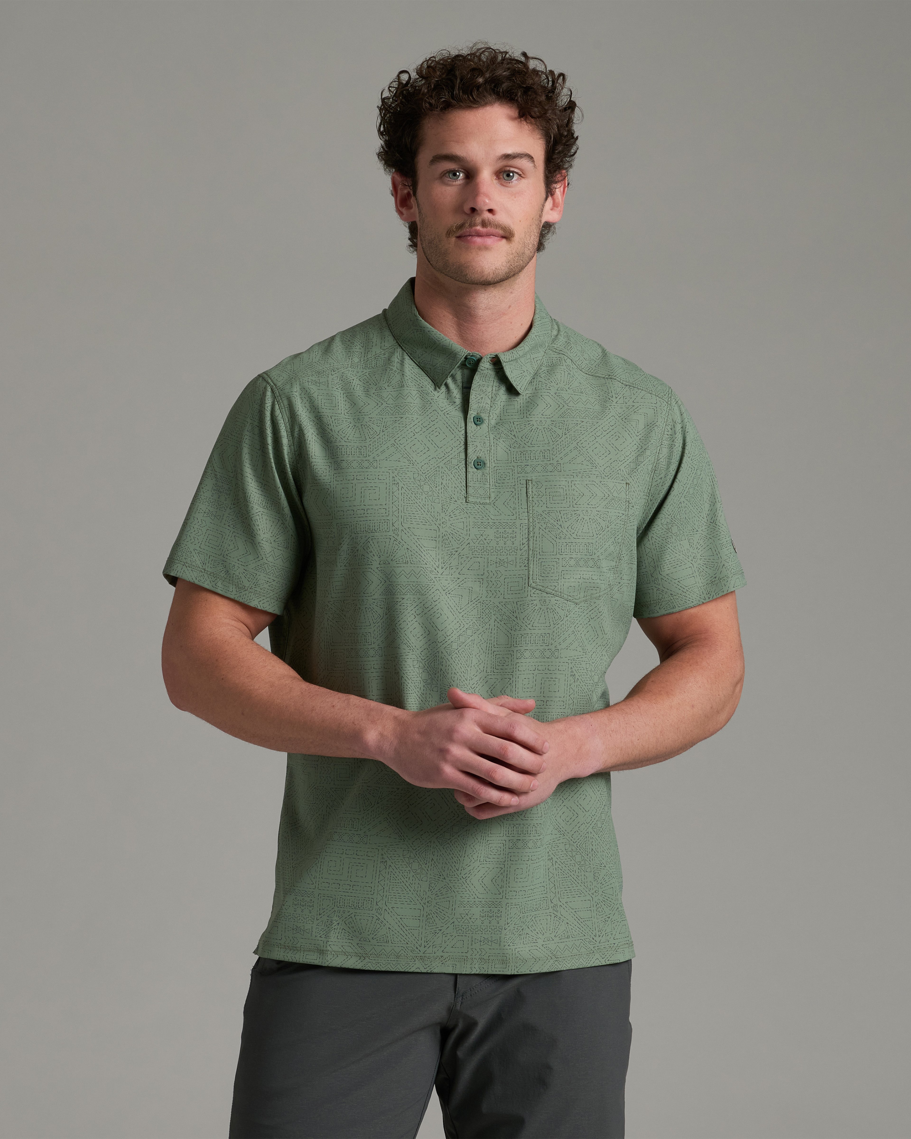 KUHL Persuadr Polo CYPRESS Front