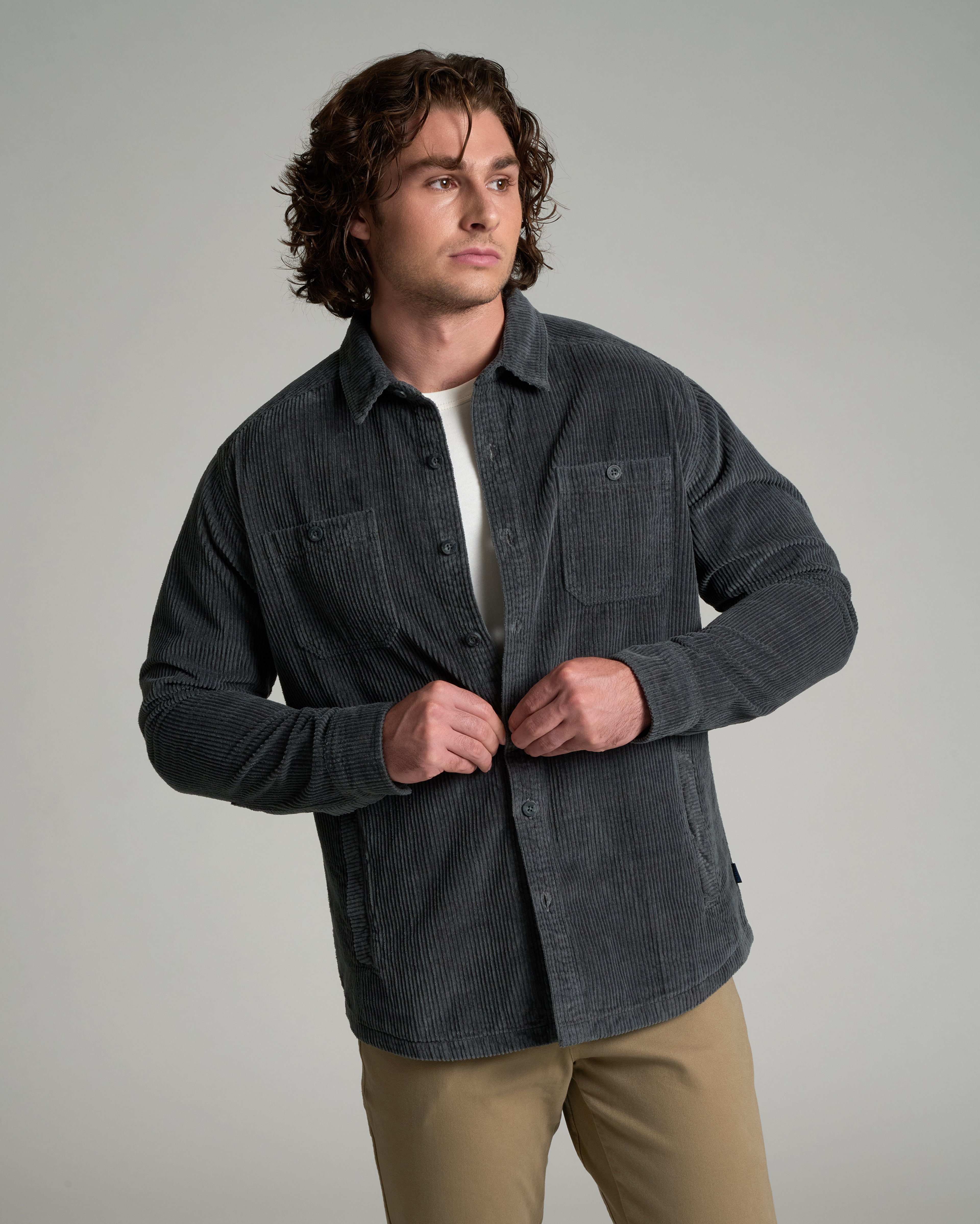 KUHL Ridge Shirt-Jac SLATE Front