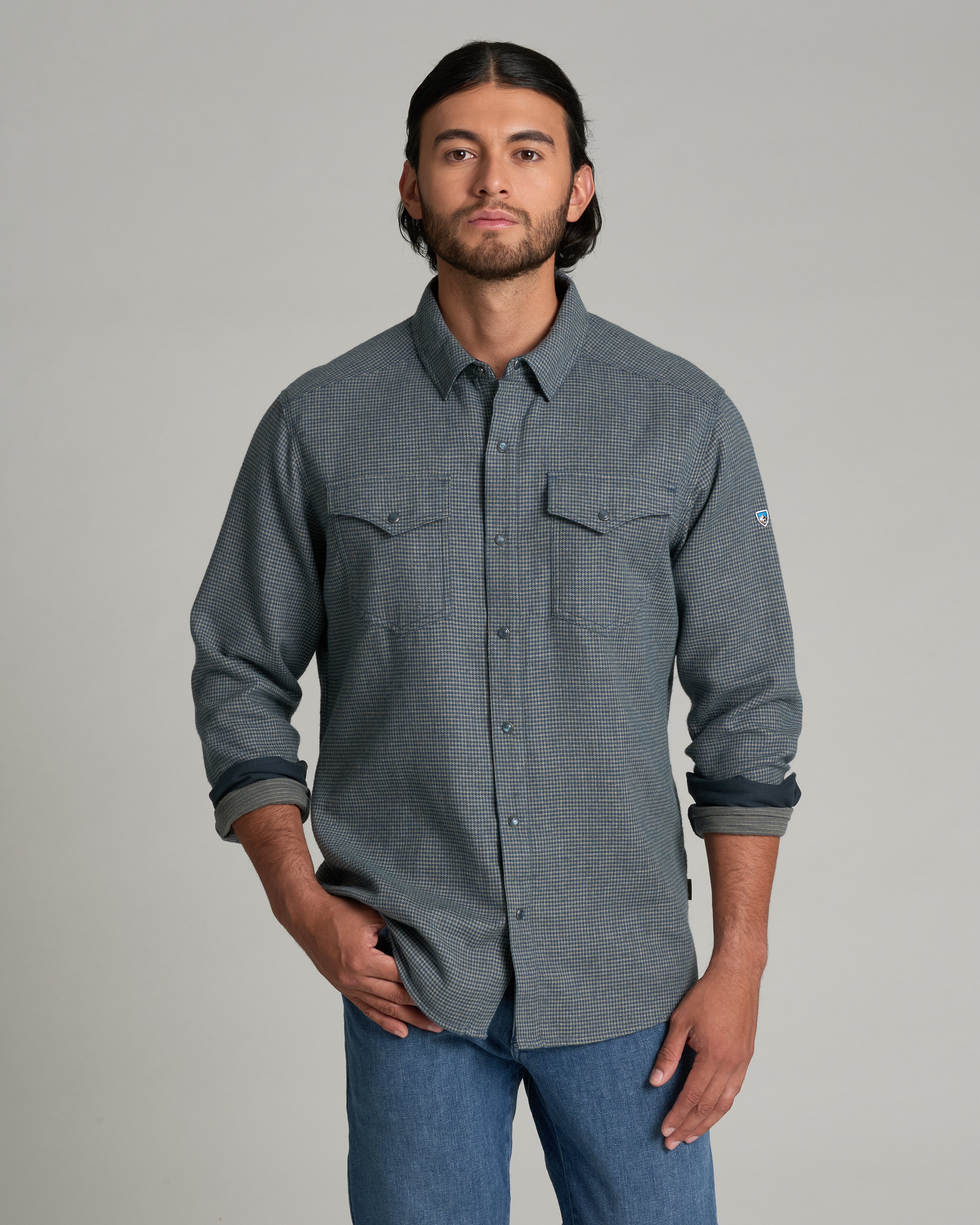 KUHL Disputr LS FJORD BLUE  Front
