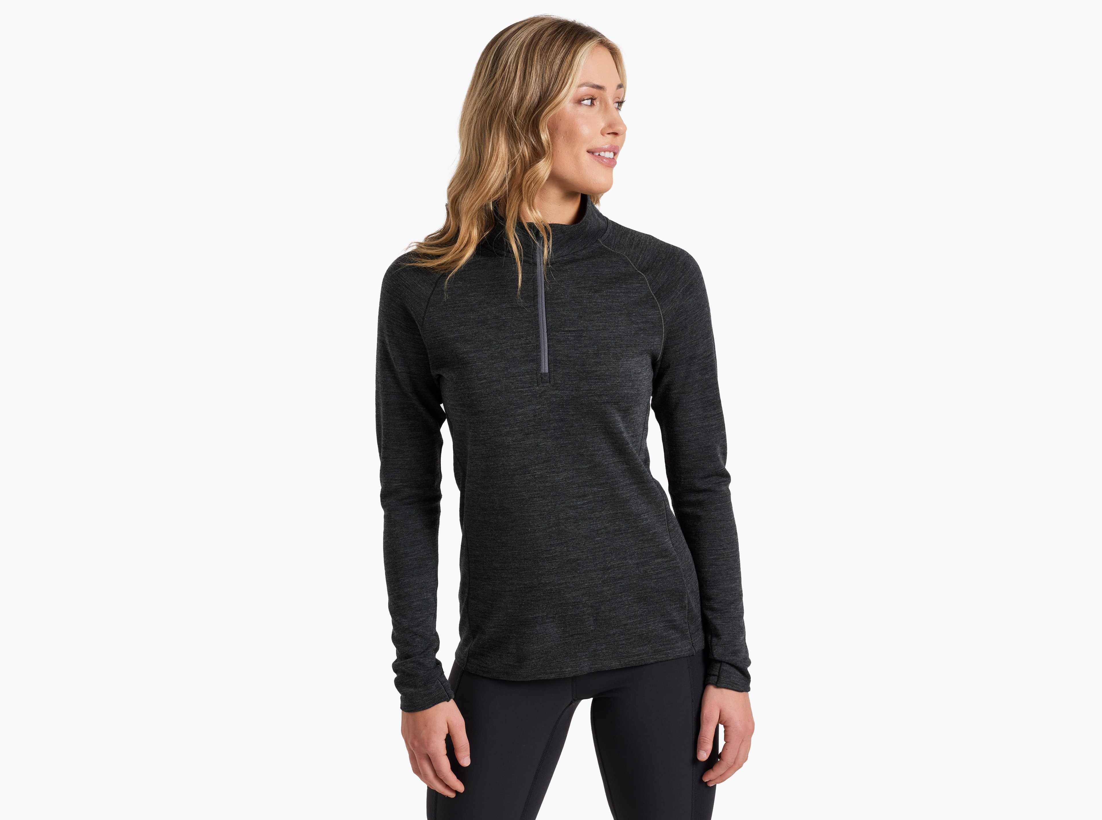 KUHL Nova 1/4 Zip CARBON Front