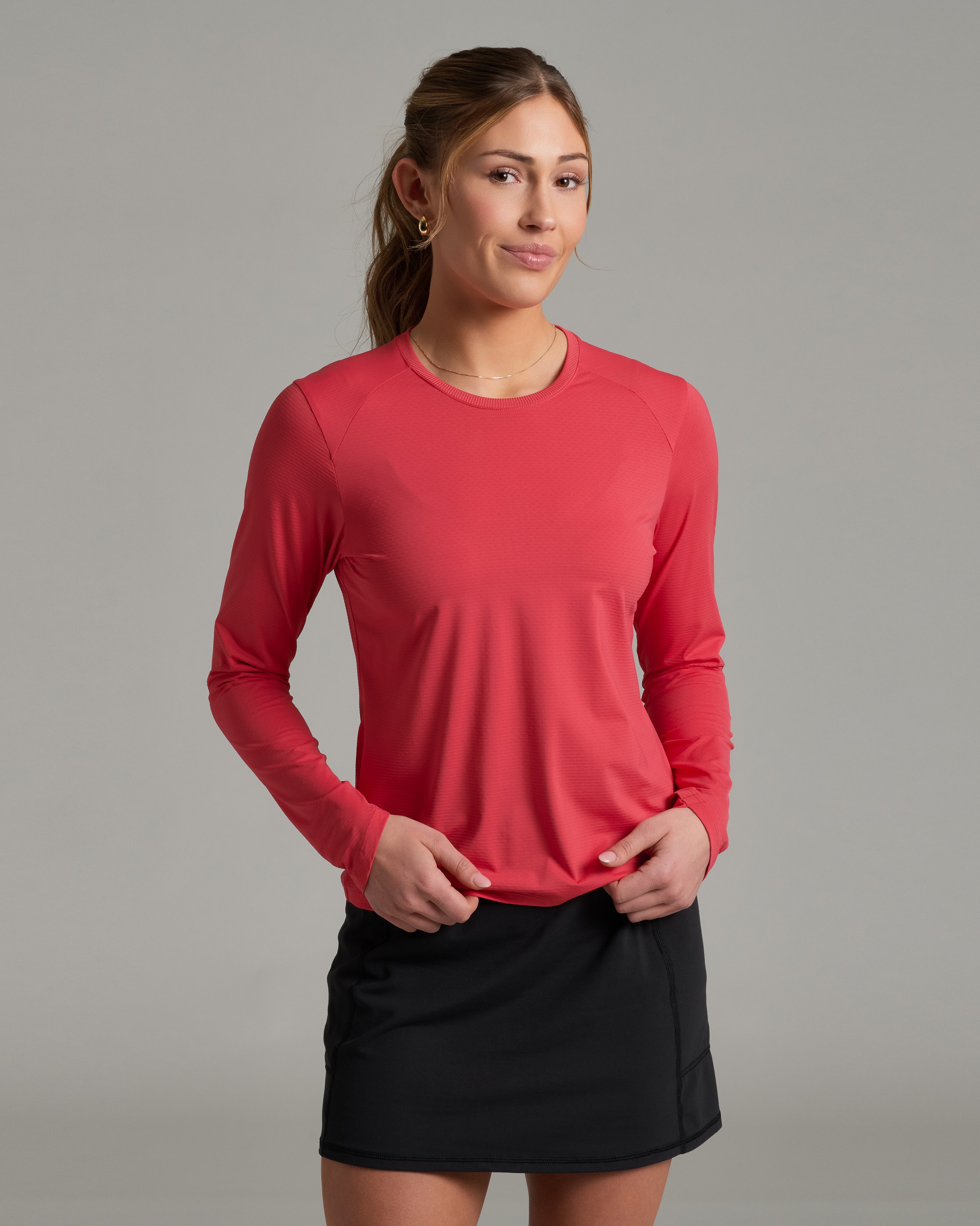 KUHL Solis LS Crew GRENADINE Front