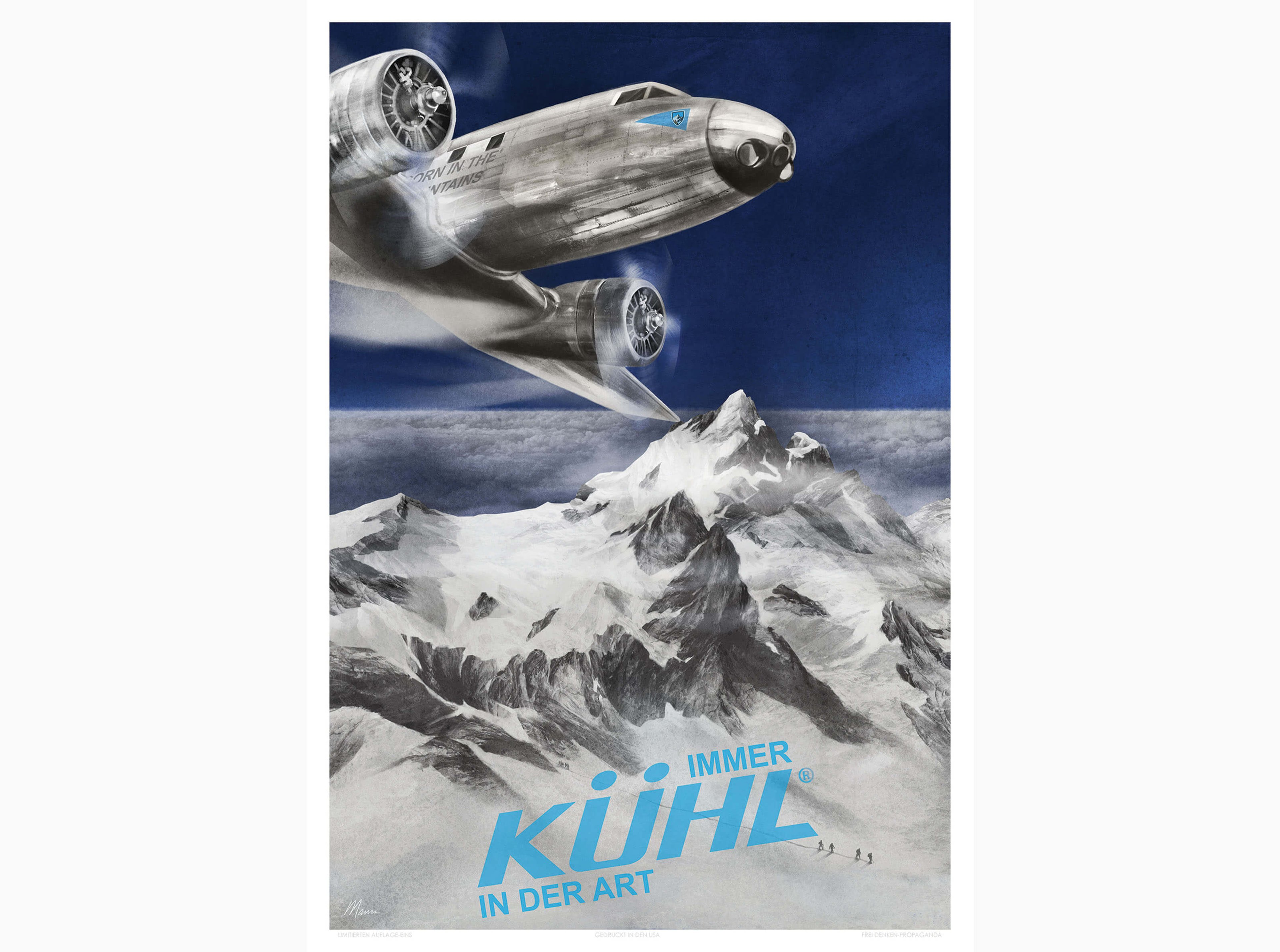 KUHL PRINT IMMER KUHL GREY